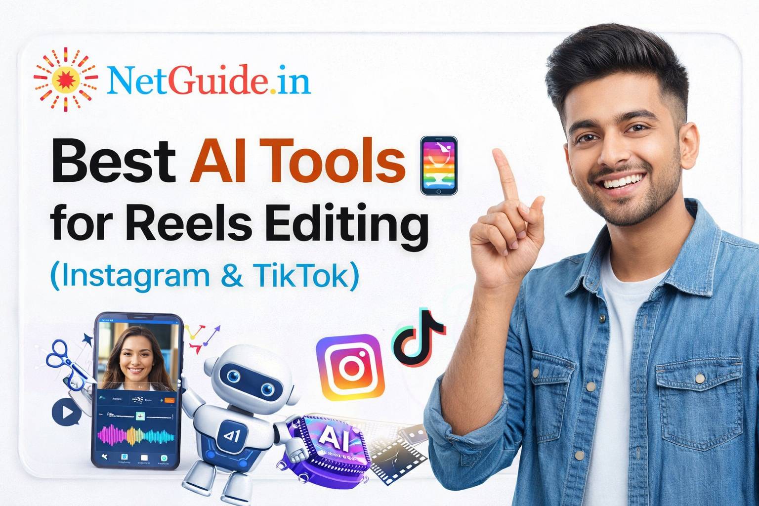Best AI Tools for Reels Editing in 2026 (Instagram & TikTok)